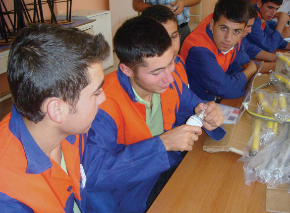 Köyceğiz Meslek Lisesi öğrenciler