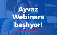 Ayvaz Webinars Başlıyor!